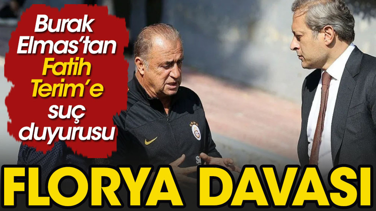 Fatih Terim hakkında suç duyurusu. Burak Elmas'ın sır gibi saklanan hamlesi ortaya çıktı