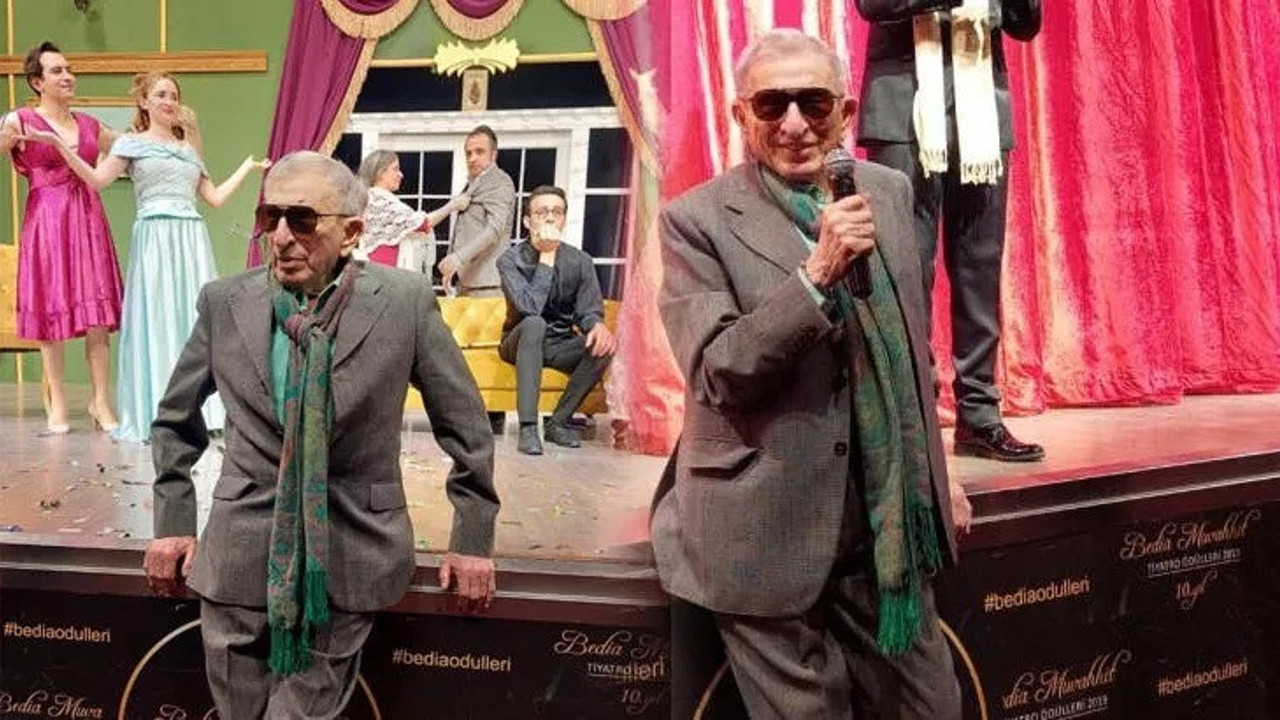 Haldun Dormen’e sahnede 95. yaş günü sürprizi