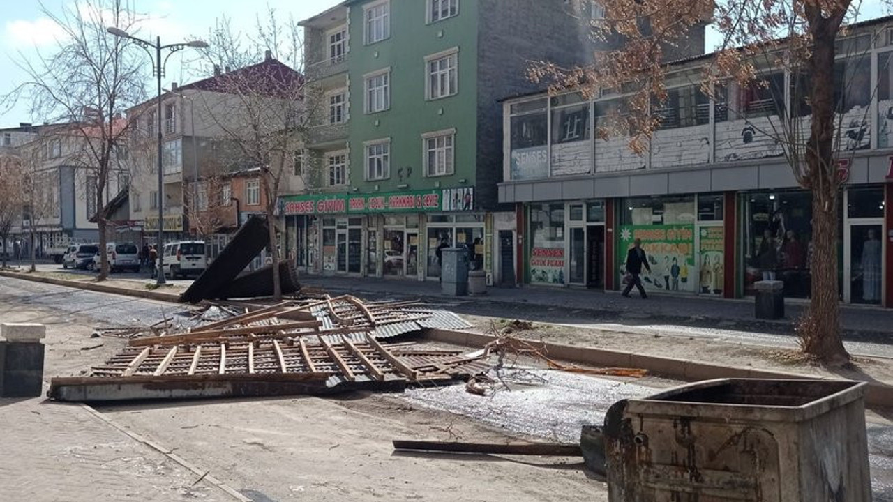 Fırtınada devrilen ağaç 7 öğrenciyi yaraladı