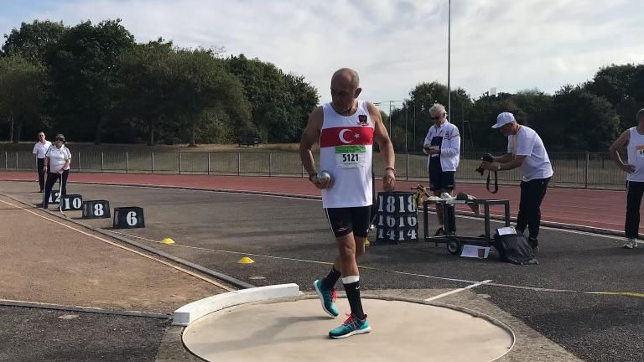 Karaciğer nakilli sporcudan anlamlı yarış