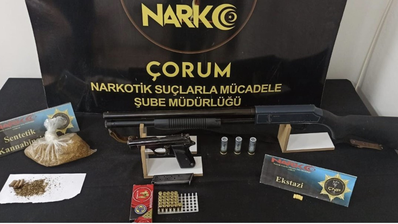 Çorum'da uyuşturucu operasyonu: 10 tutuklama (31 Mart 2023)