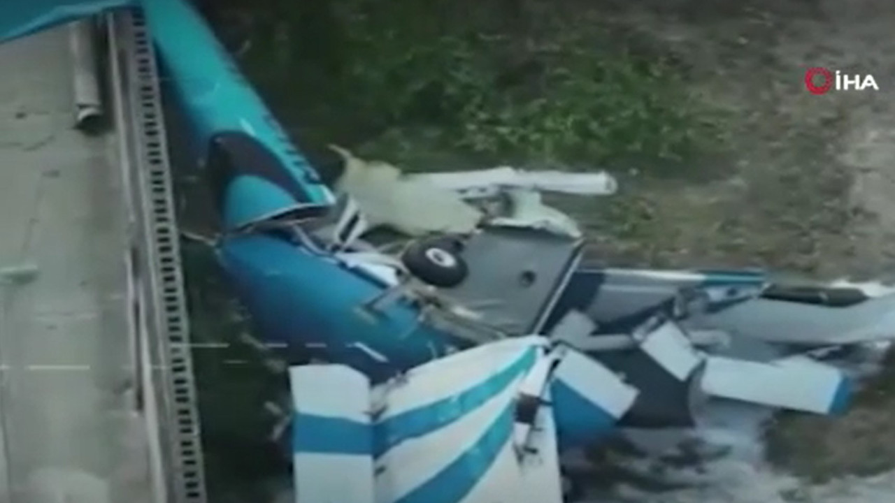 Meksika'da uçak kazası. Uçağın düşme anı görüntülendi