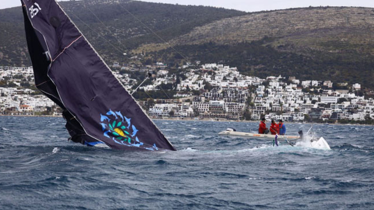 Muğla'daki yelken yarışmasında facia