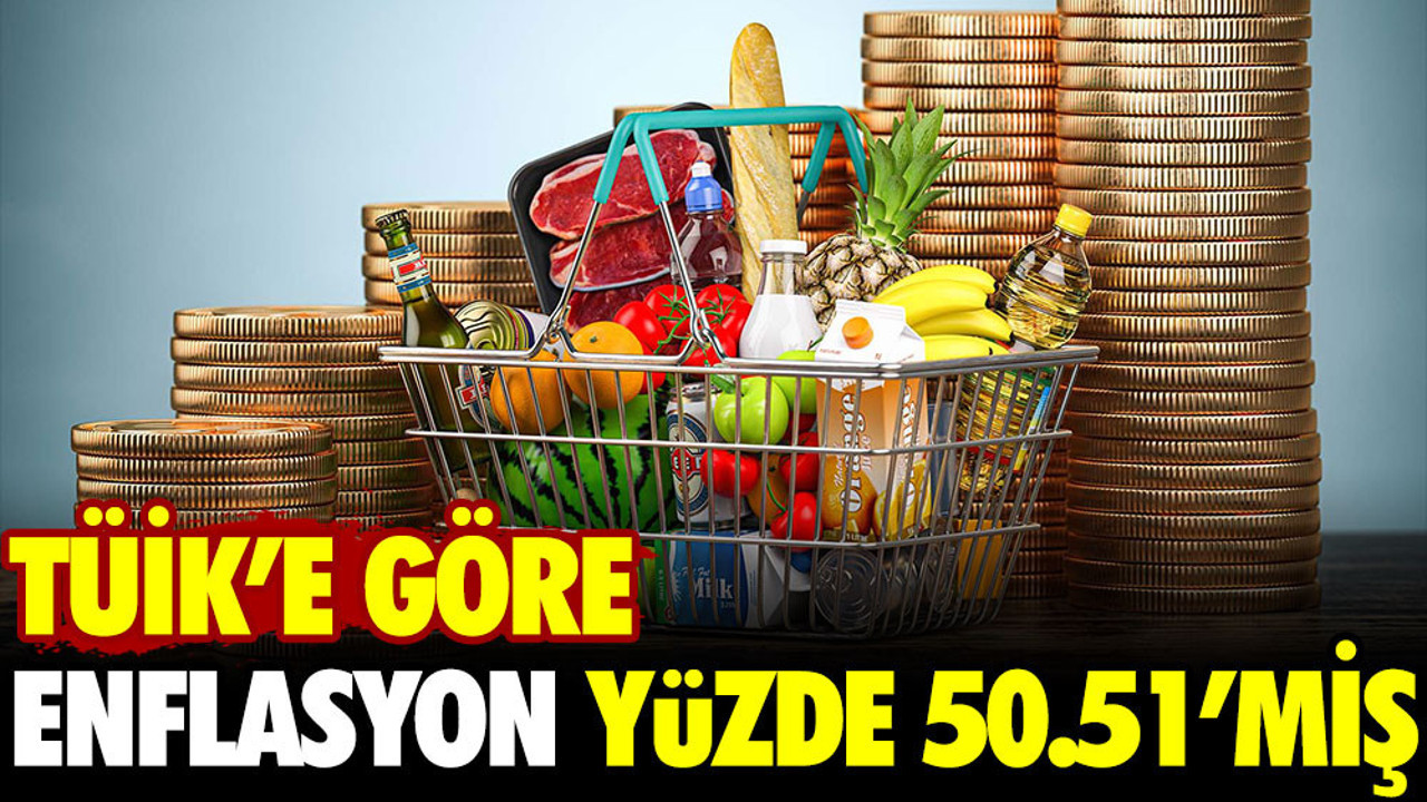 TÜİK'e göre enflasyon yüzde 50.51'miş (03 Nisan 2023)