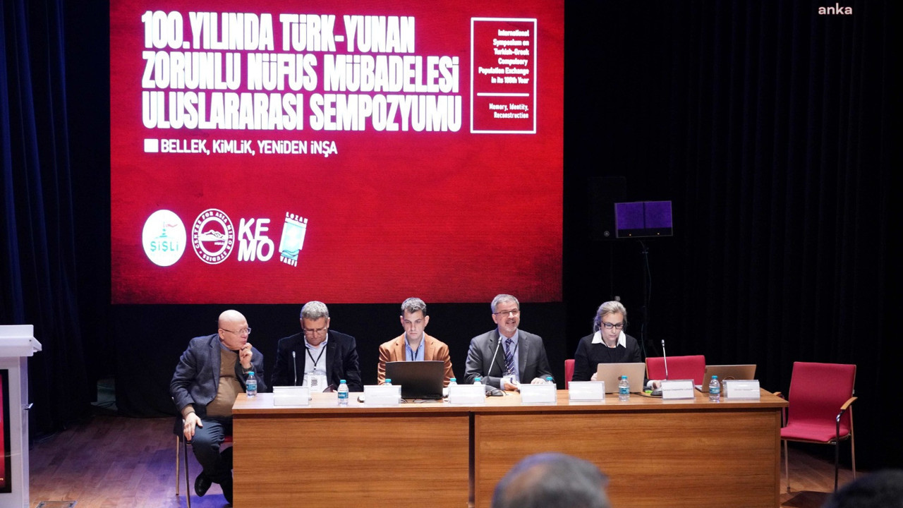 Lozan Mübadelesi'nin 100. yılında 'Bellek, Kimlik ve Yeniden İnşa' sempozyumu düzenlendi