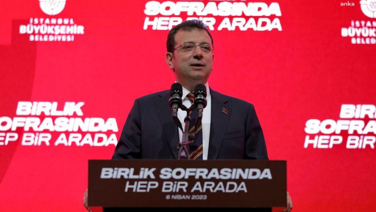 İmamoğlu: Devletin kurumlarının sahibi olduğunu zannedenler başına gelmemeli