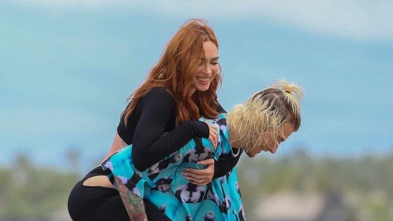 Megan Fox ve nişanlısı barışma tatiline çıktı