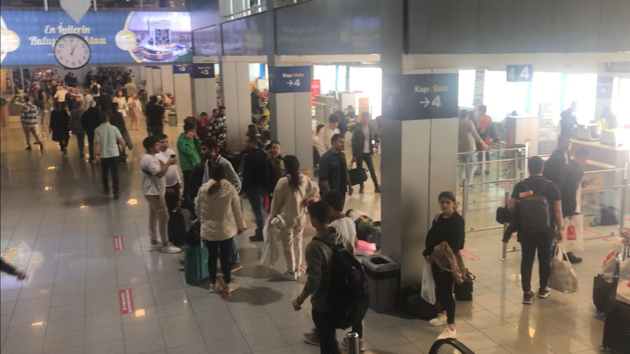 KKTC'de grev nedeniyle aksayan uçuşlar normale döndü