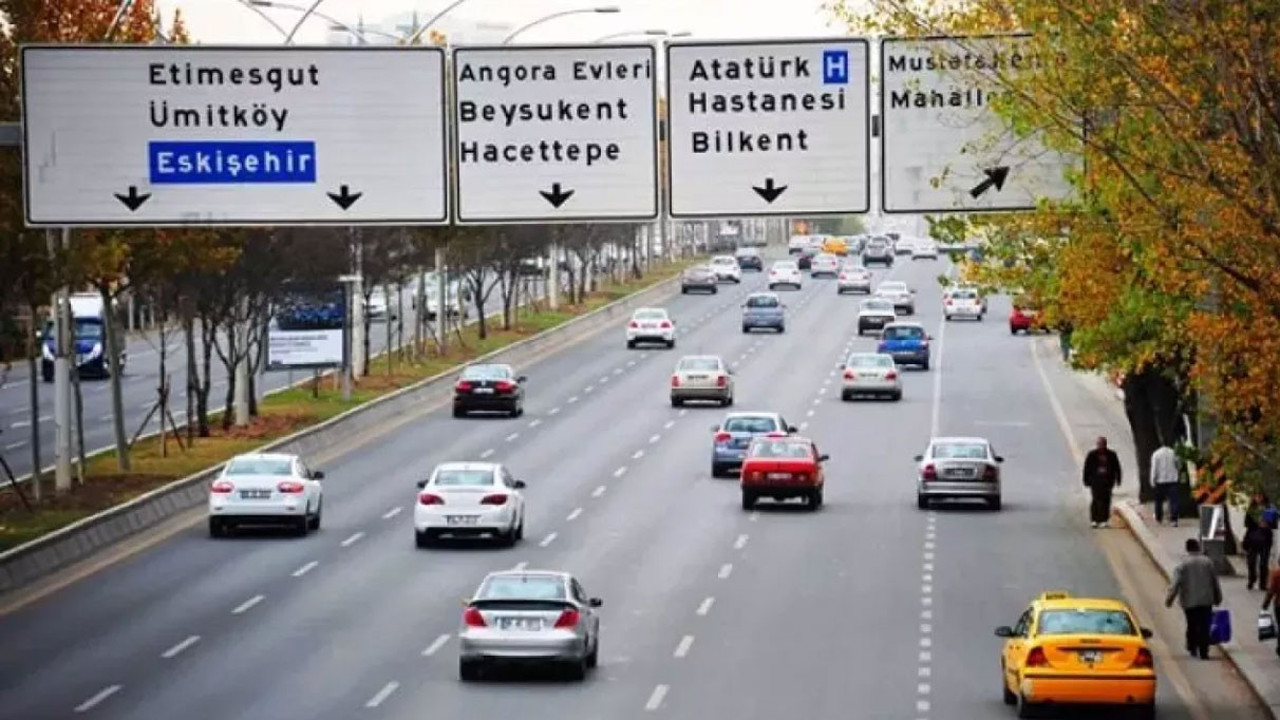 Ankara'da yarın bazı yollar trafiğe kapatılacak (10 Nisan 2023)