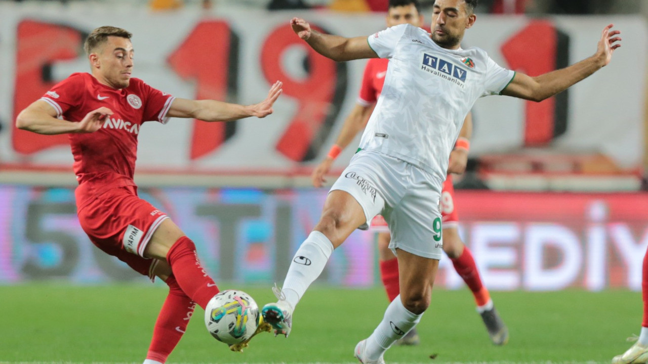 Akdeniz derbisinde kazanan Antalyaspor