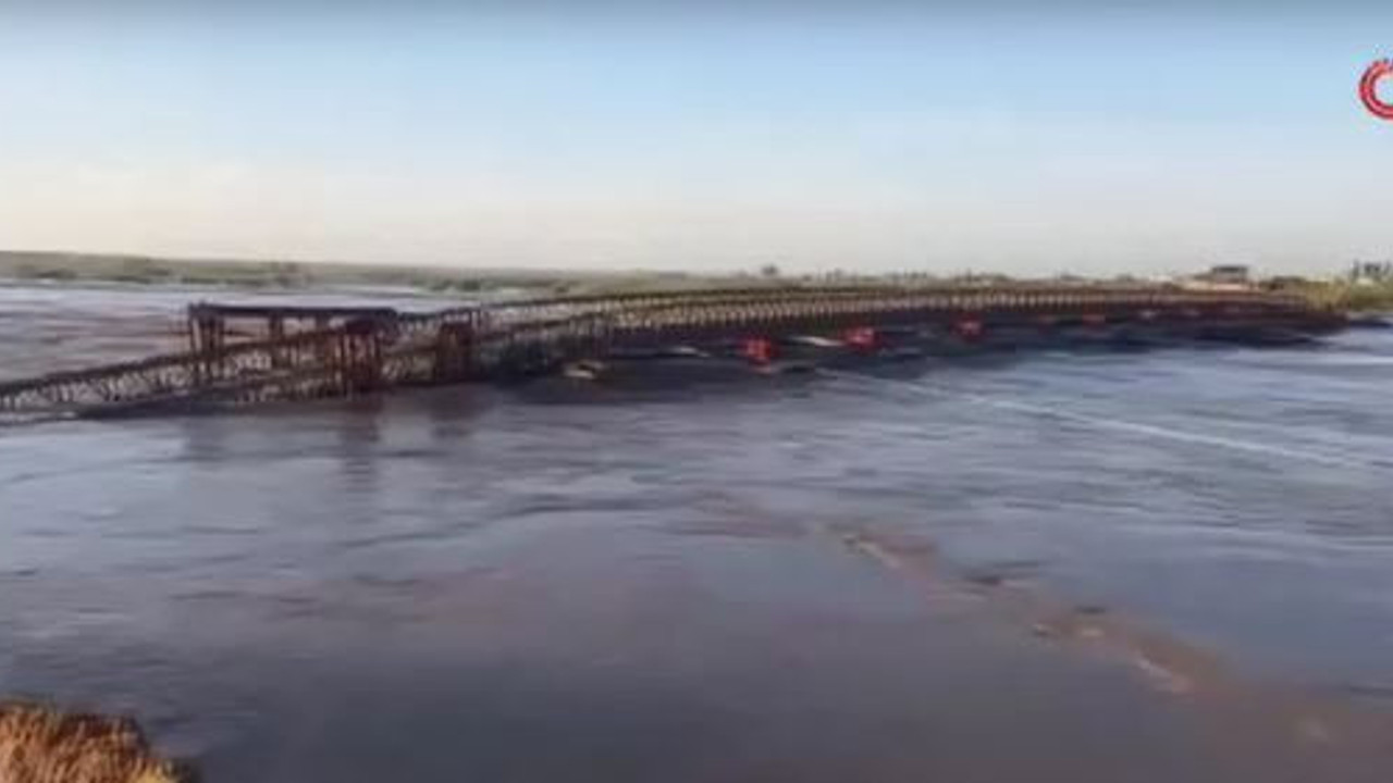 Irak’ta sel köprüyü çökertti