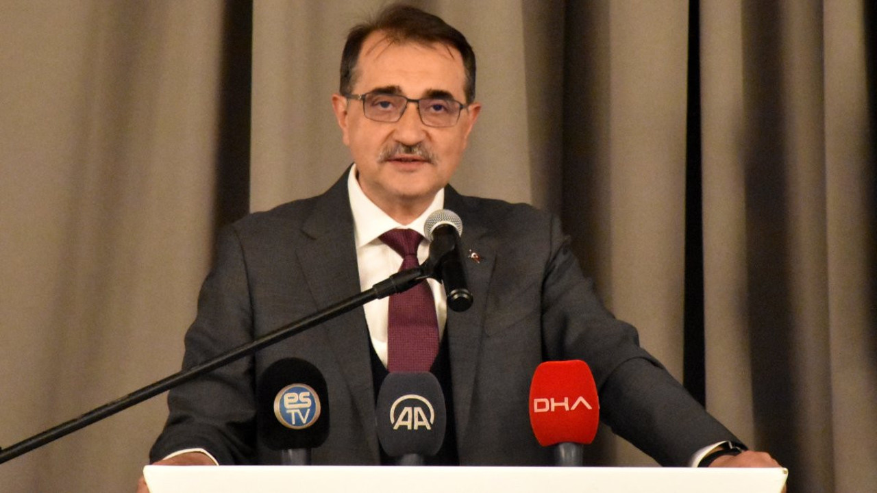 Bakan Dönmez Karadeniz gazı açıklaması yaptı