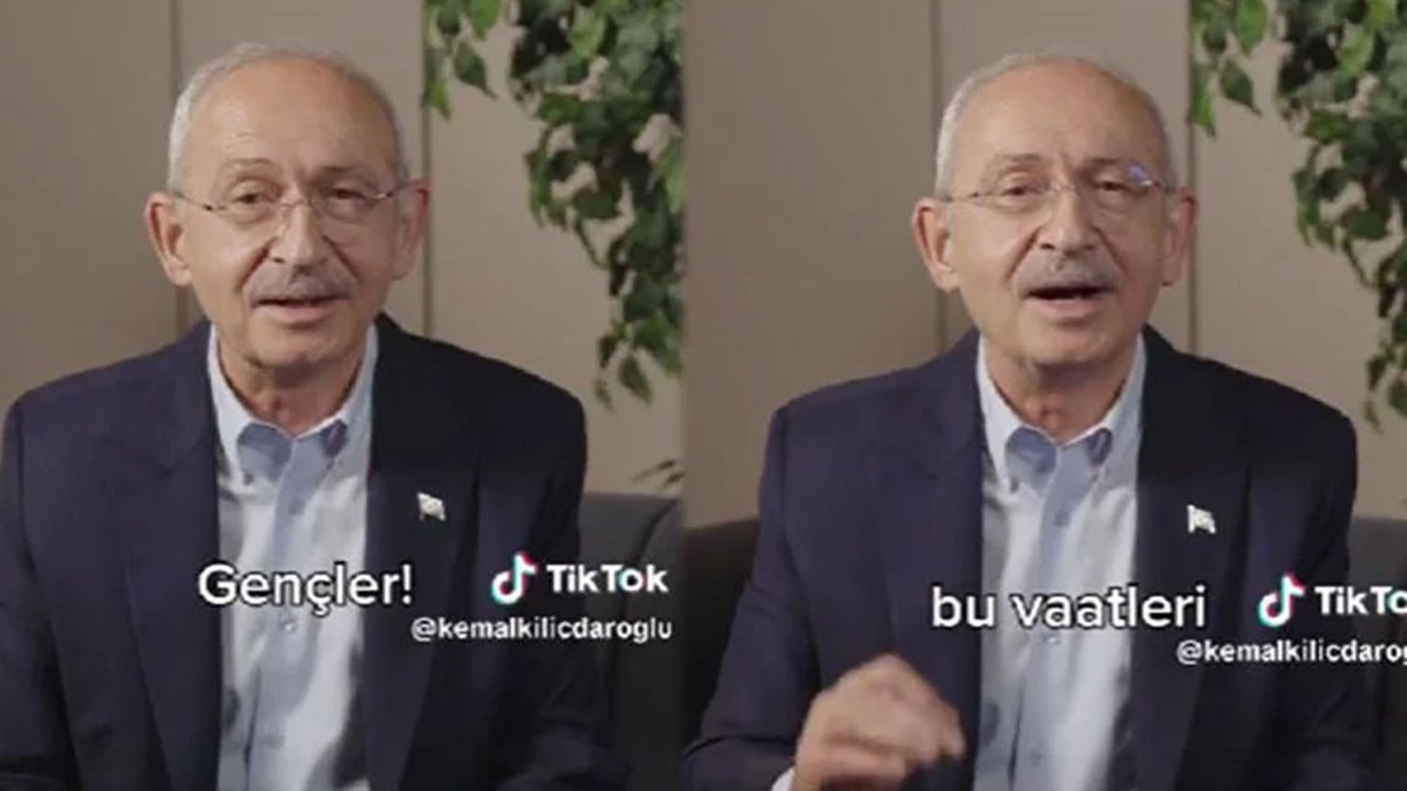 Kılıçdaroğlu TikTok'tan gençlere vaatlerini açıkladı. İlk telefon ve oyun konsolu alımında ÖTV’yi kaldıracağım