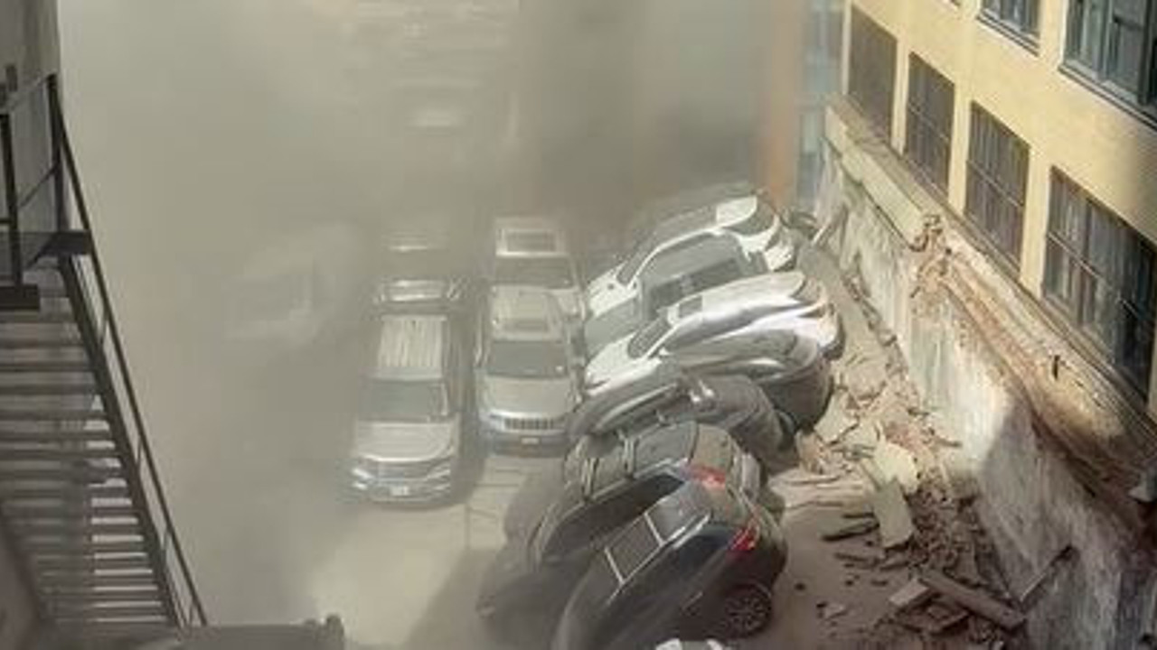 Otopark çöktü 1 kişi öldü