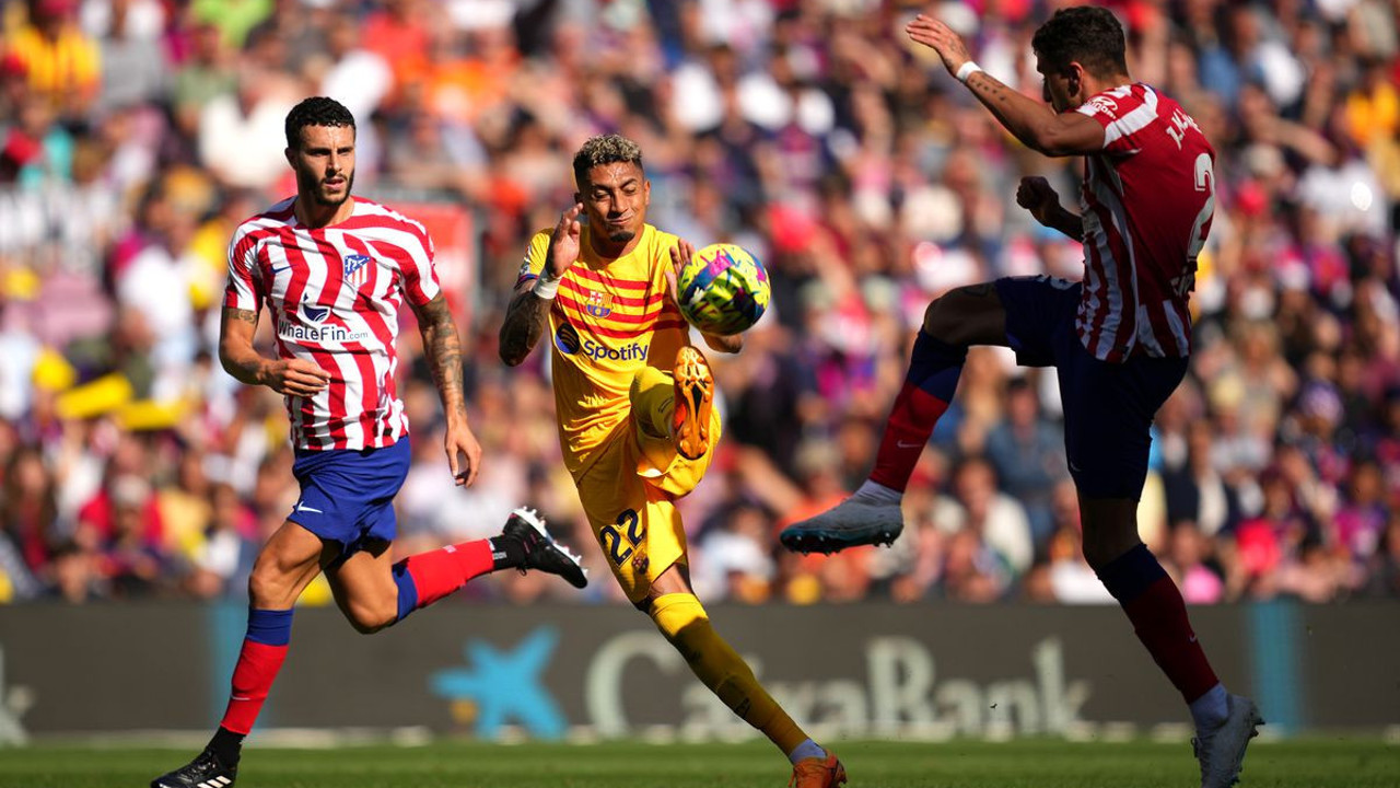 Barcelona Atletico Madrid maçında altın gol