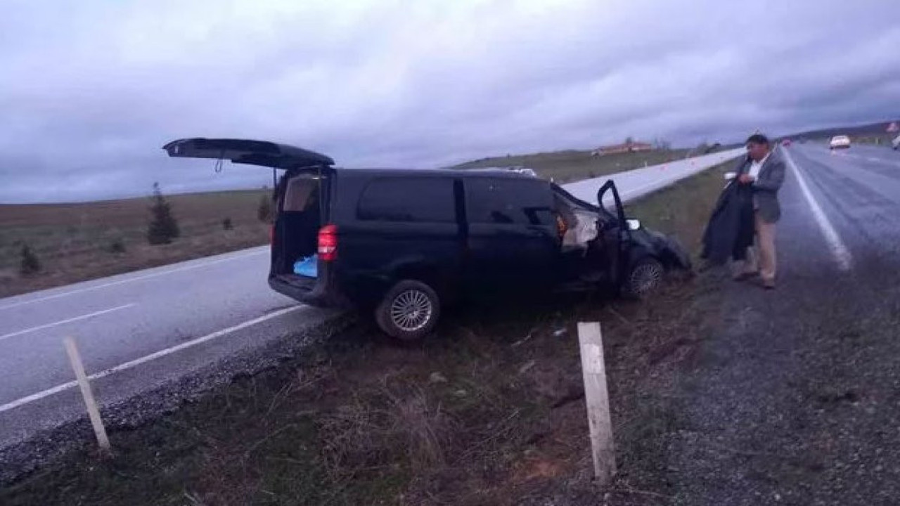 CHP'li milletvekili trafik kazası geçirdi