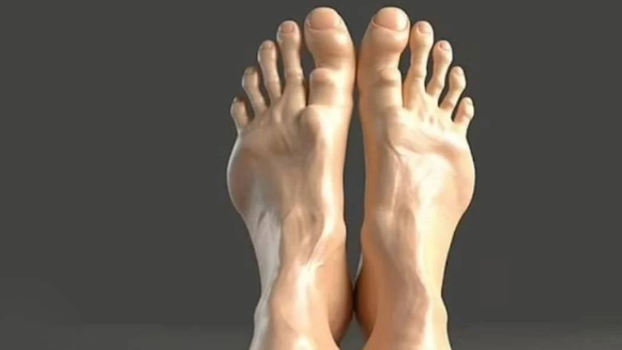 100 yıl sonra insanların ayakları böyle görünecek. Yapay zeka oluşturdu