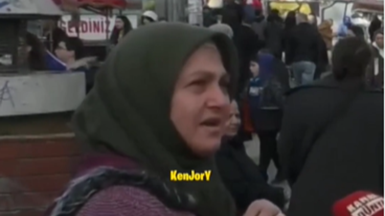 İşte günün sokak röportajı: Mikrofon uzatılan teyze iktidara eğitim dersi verdi