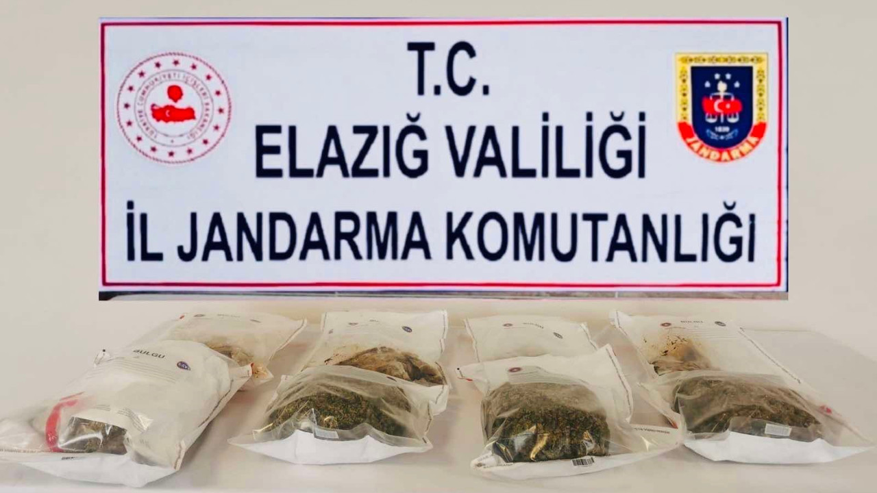 Elazığ’da uyuşturucu satıcılarına darbe