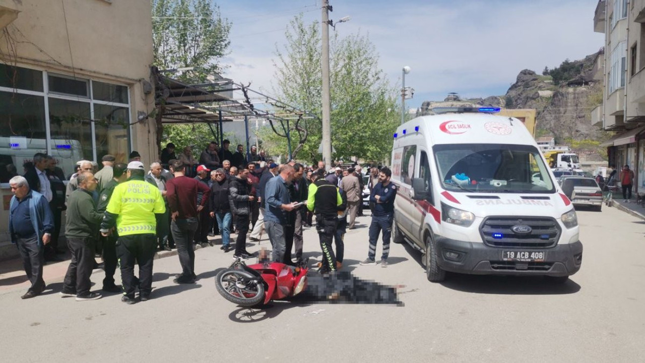 Hafriyat kamyonuyla çarpışan motosikletin sürücüsü öldü