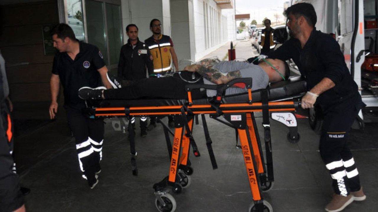 Emlakçıya silahlı saldırı