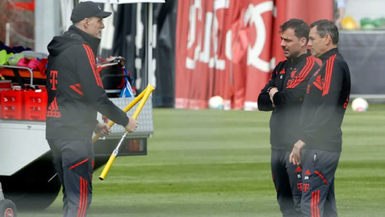 Bayern Münih teknik direktörü Tuchel antrenmanda sinir krizi geçirdi