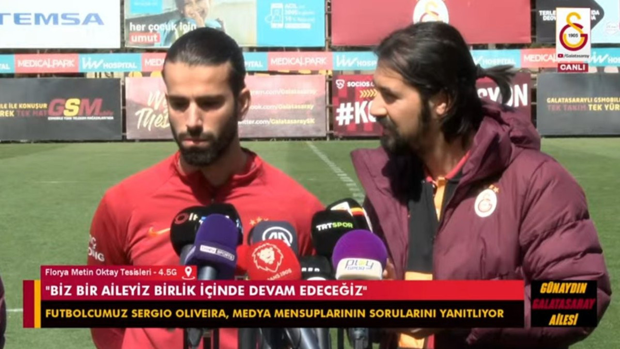 Sergio Oliviera: Mauro Icardi ve Gomis olayları geçmiş olaylardır