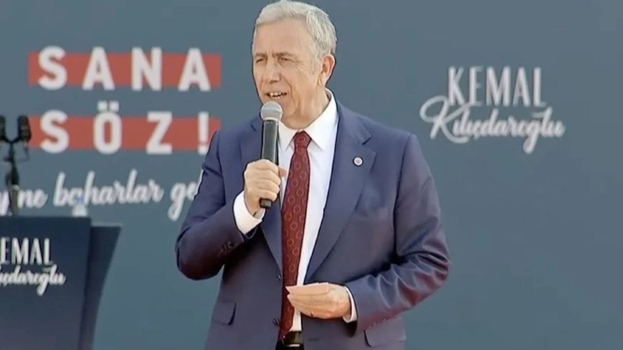 Mansur Yavaş: 25 yıllık rant imparatorluğunu bırakmamak beni tehdit ediyorlar