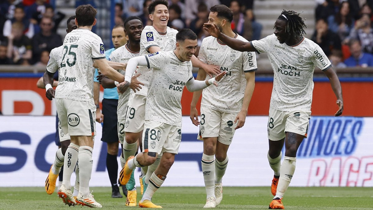 PSG'ye Lorient şoku