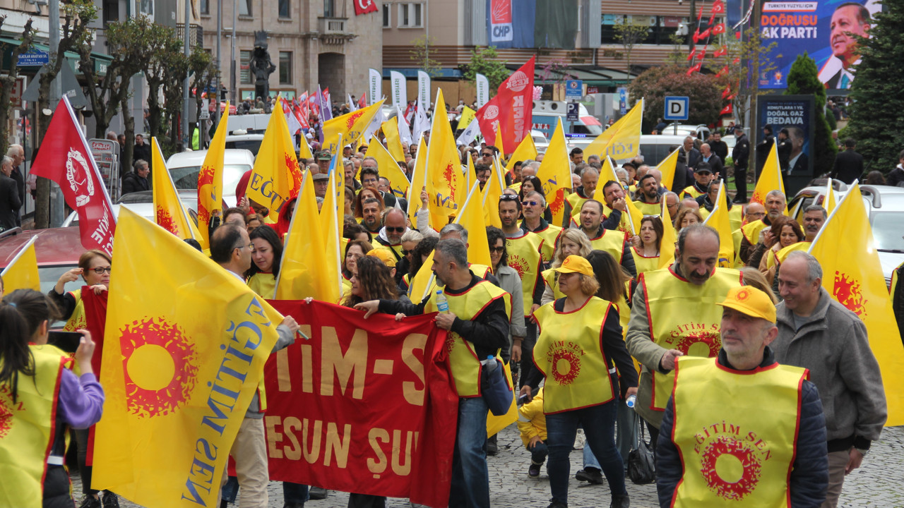 Giresun’da 1 Mayıs kutlaması