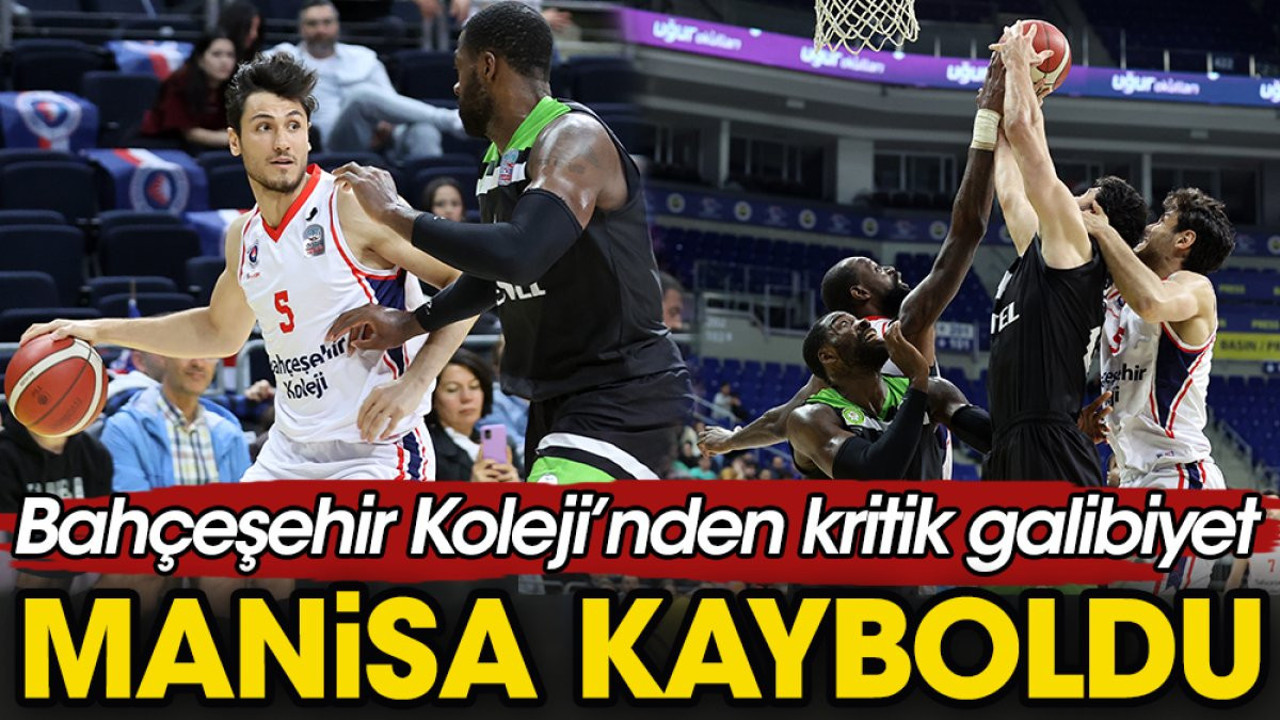 Manisa deplasmanda yıkıldı