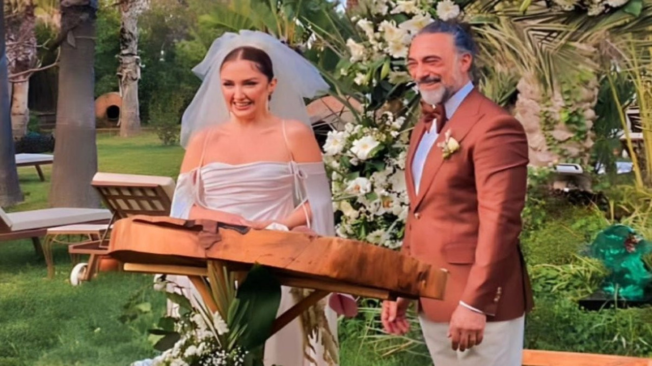 Veda Mektubu'nun Ziya'sı Selim Bayraktar ile Emel Karaköse evlendi