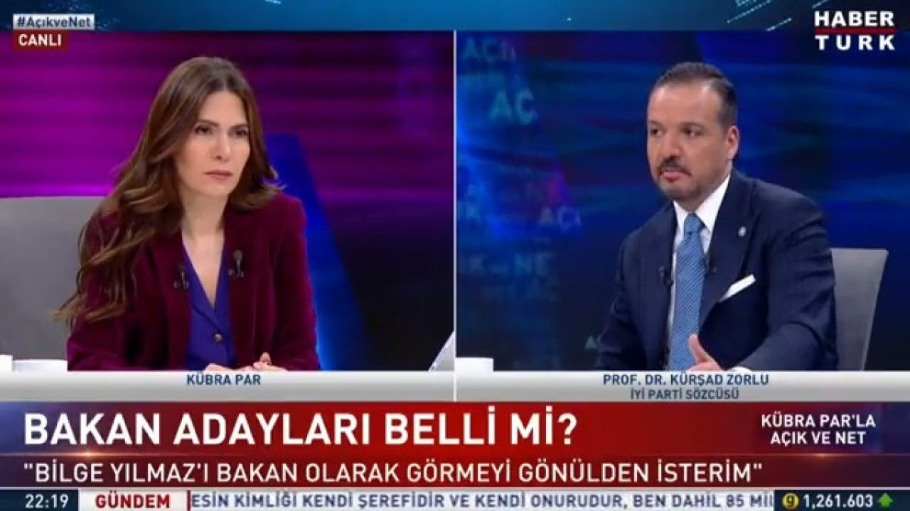 İYİ Partili Kürşad Zorlu, partisinin oy oranını açıkladı: Sinerjinin milletimizde karşılık bulduğunu görüyoruz