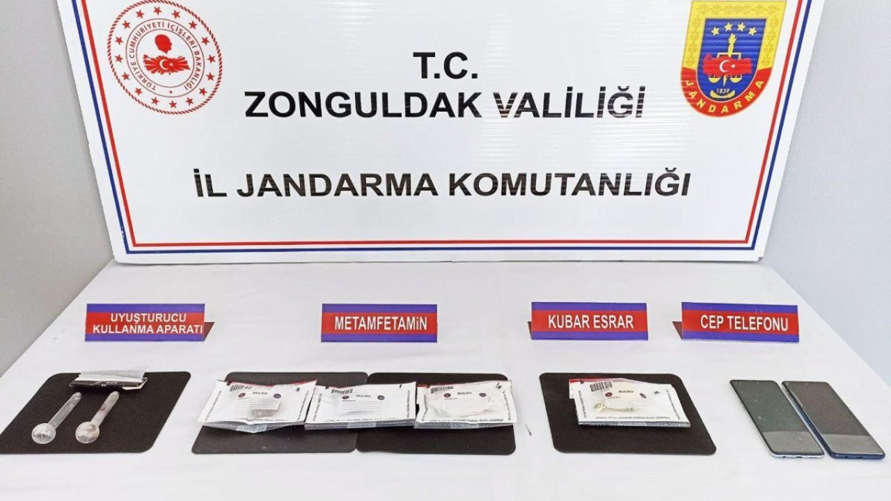 Zonguldak'ta uyuşturucu operasyonu: 2 gözaltı