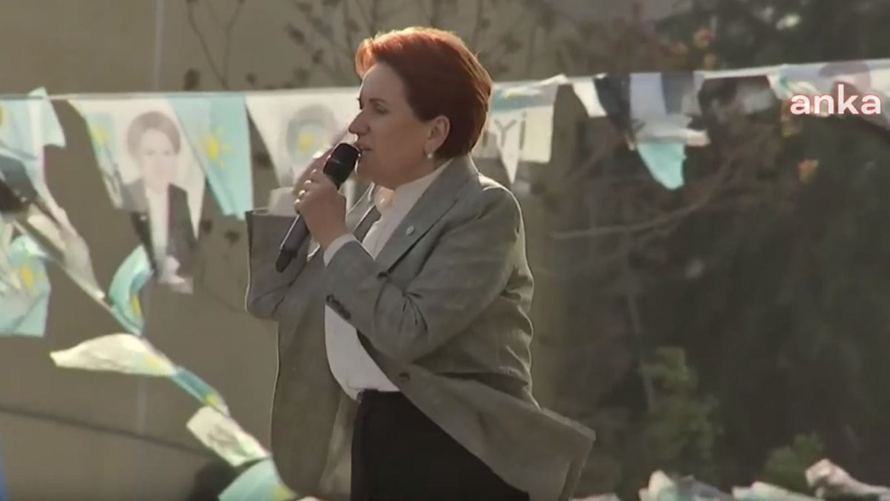 Akşener İstanbul’da söz verdi. Emeklilere ve emekçilere en az yüzde 50 zam yapacağız!