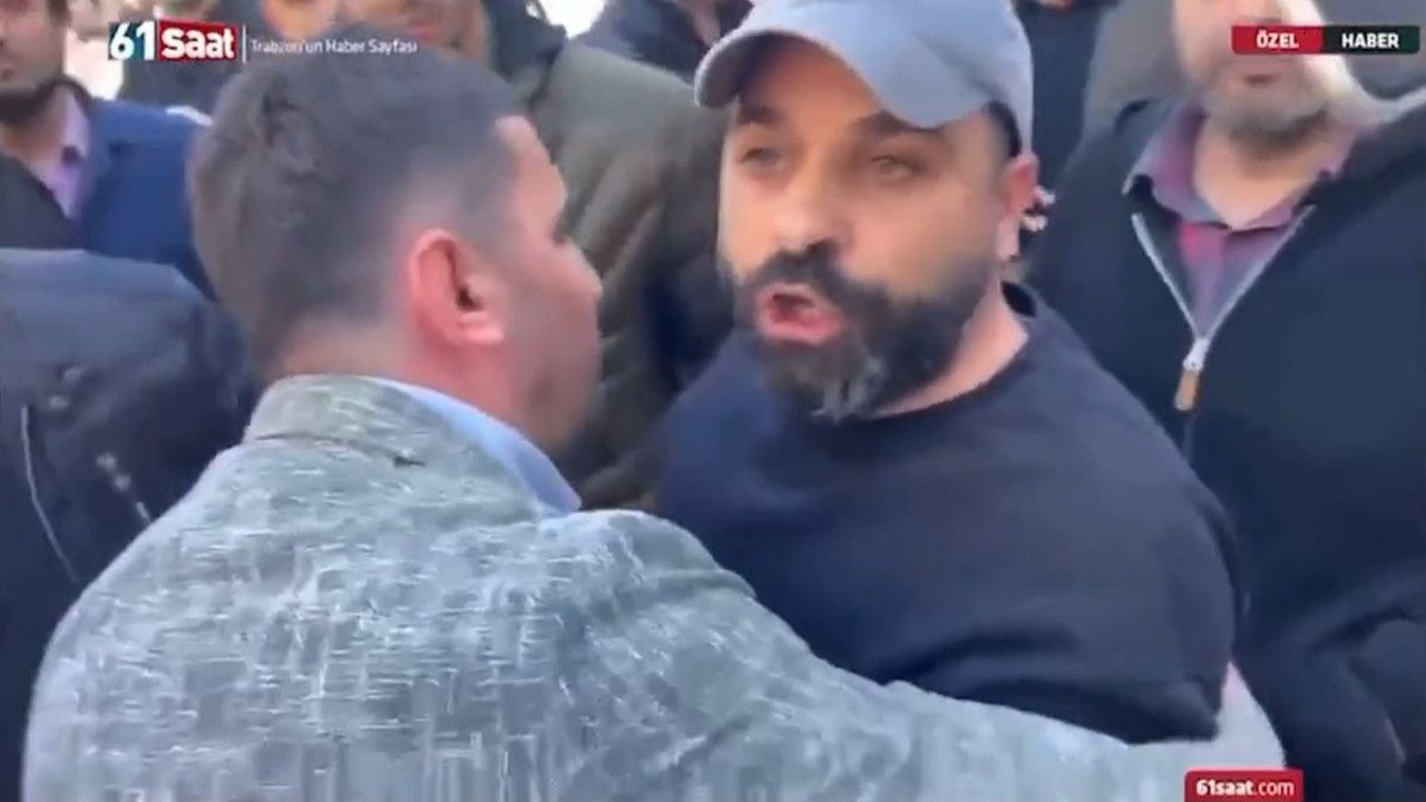 HÜDA PAR’ın Trabzon’daki stant açılında yine gerginlik çıktı: Biz şeriatçıyız. Şeriat kazanacak