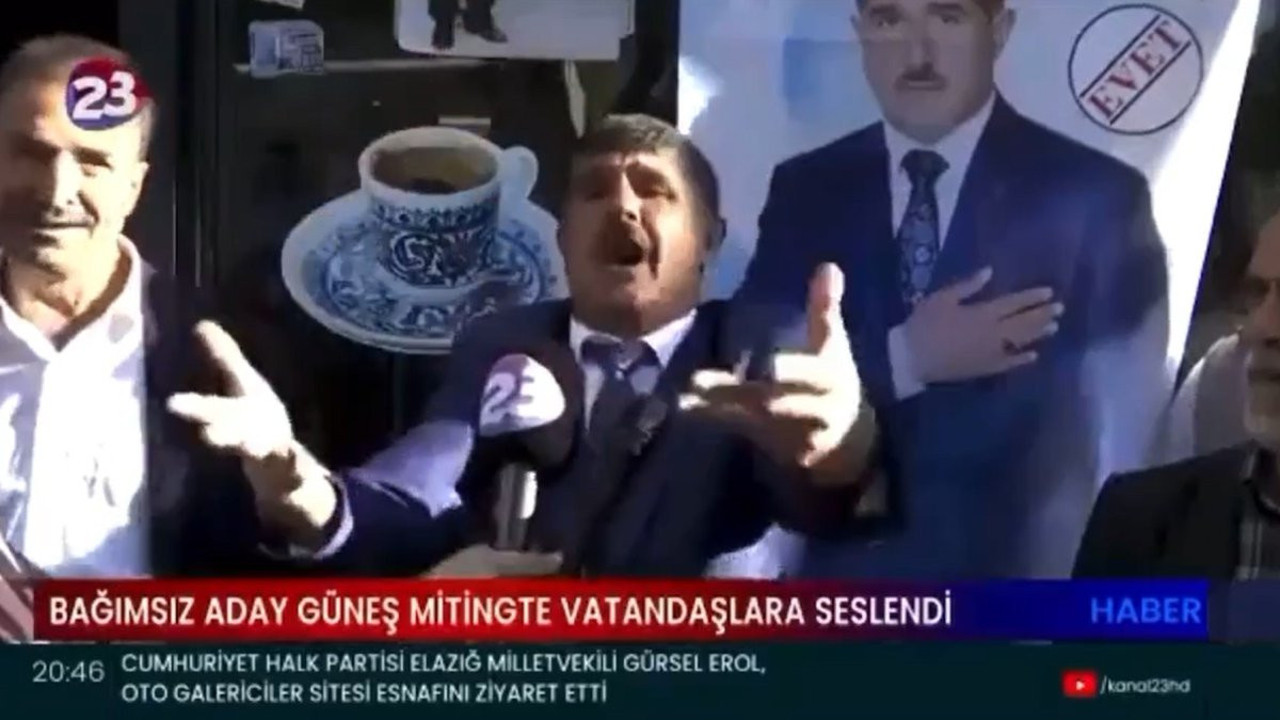 Elazığ Bağımsız Milletvekili Adayı Muhammet Hacı Güneş: Bir 5 sene de ben sizi dolandırayım