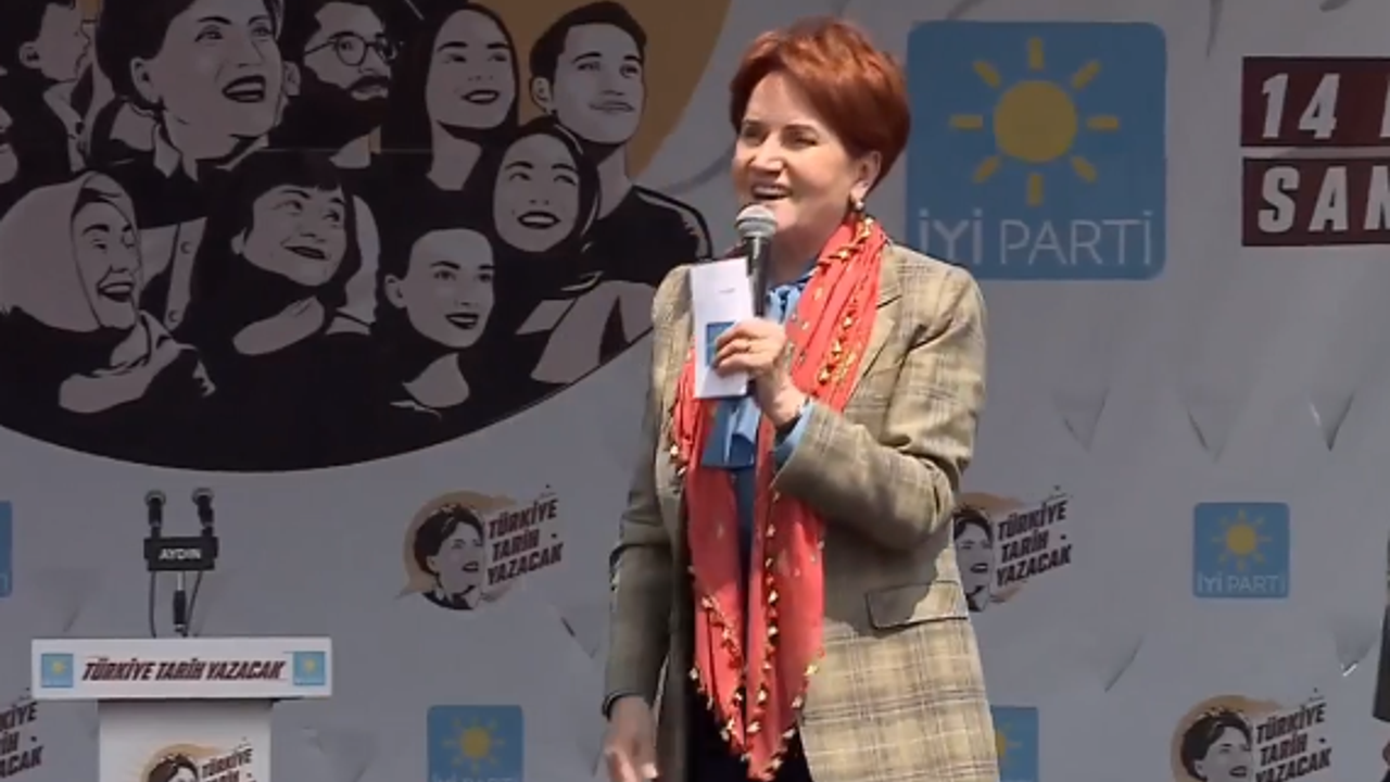 Meral Akşener: 14 Mayıs’ta kazanırsak bunların oğulları pudra şekeri çekemeyecek