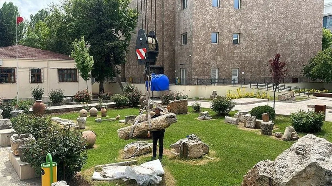 Karakuş Tümülüsü'nde restorasyon