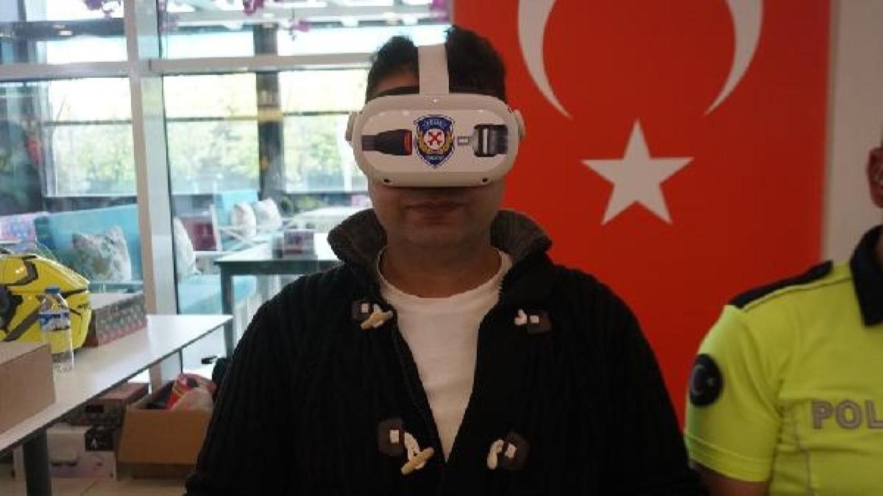Sanal gerçeklikle kaza anını yaşadılar