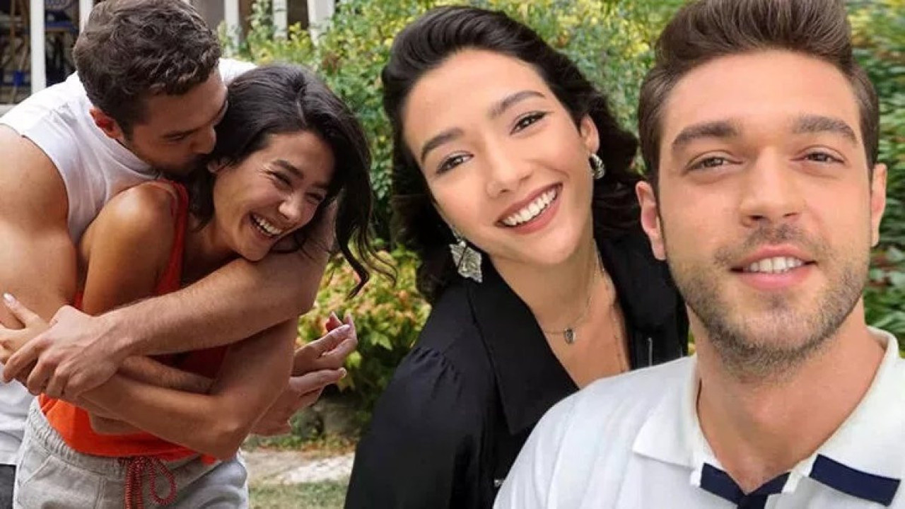 Aybüke Pusat ile Furkan Andıç İtalya'ya tatile gitti. Aşk haberlerini yalanlıyorlardı