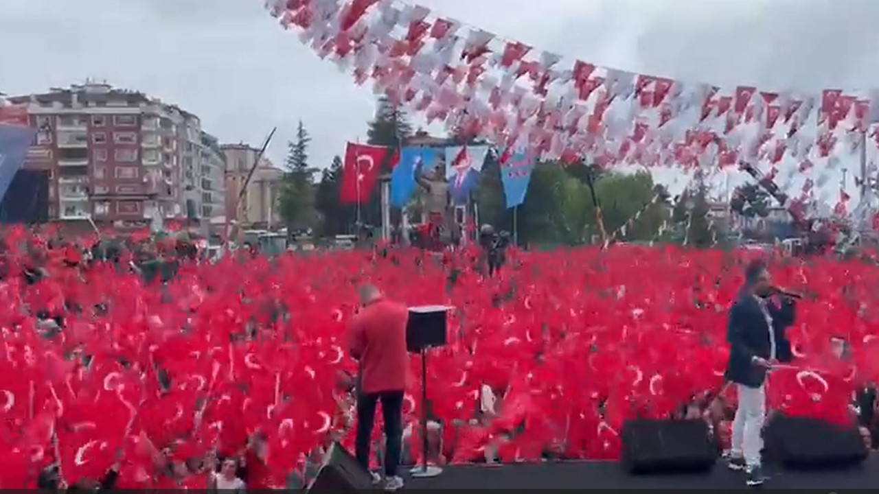 İmamoğlu'nun Rize mitingi öncesi meydandan görüntüler