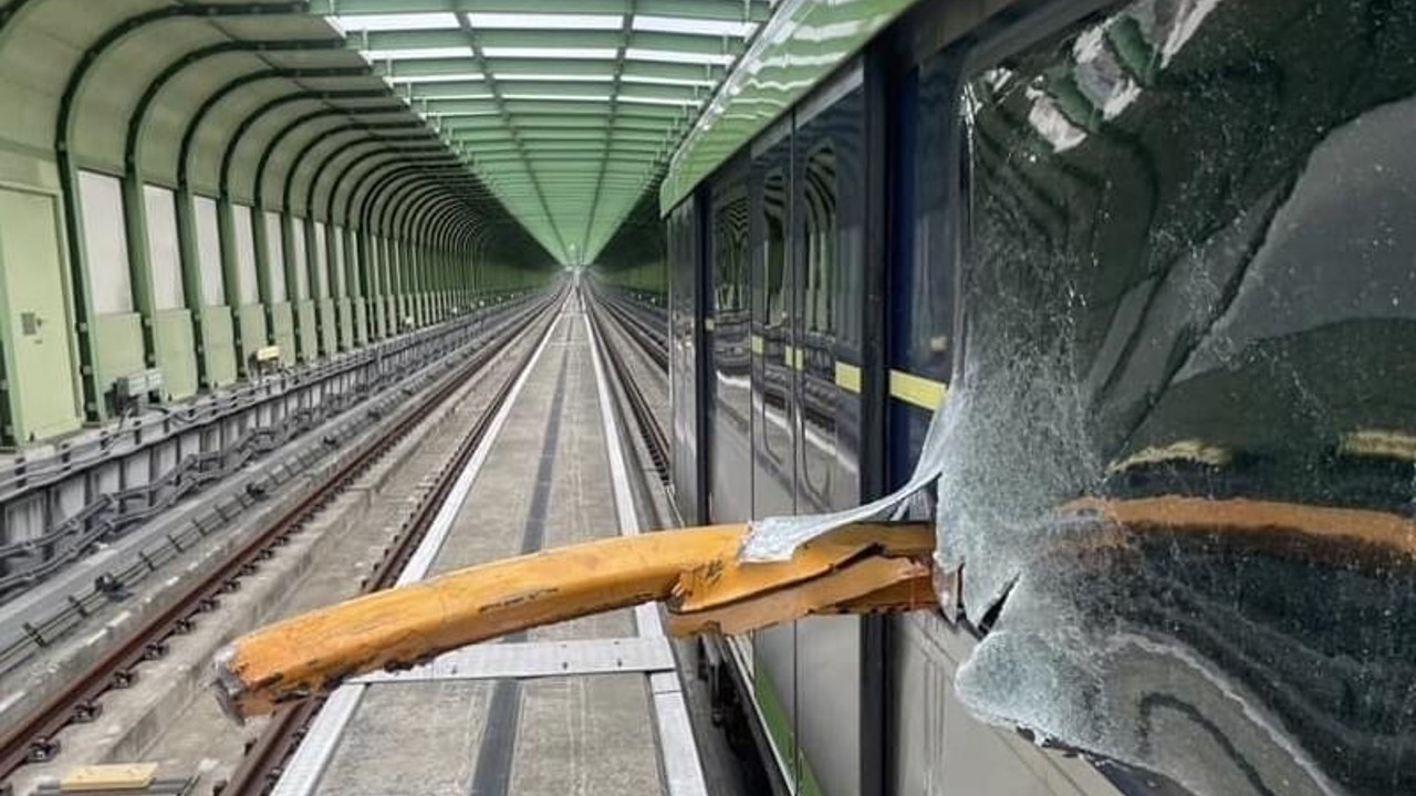 İnşaat vinci metronun üzerine düştü: 1 ölü 8 yaralı. İşte o dehşet dolu dakikalar