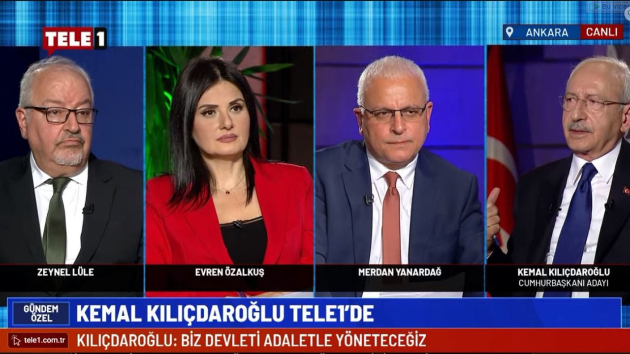 Kılıçdaroğlu'ndan canlı yayında flaş açıklamalar 'Sanki Türkiye Cumhuriyeti değil Ak Parti devleti var'