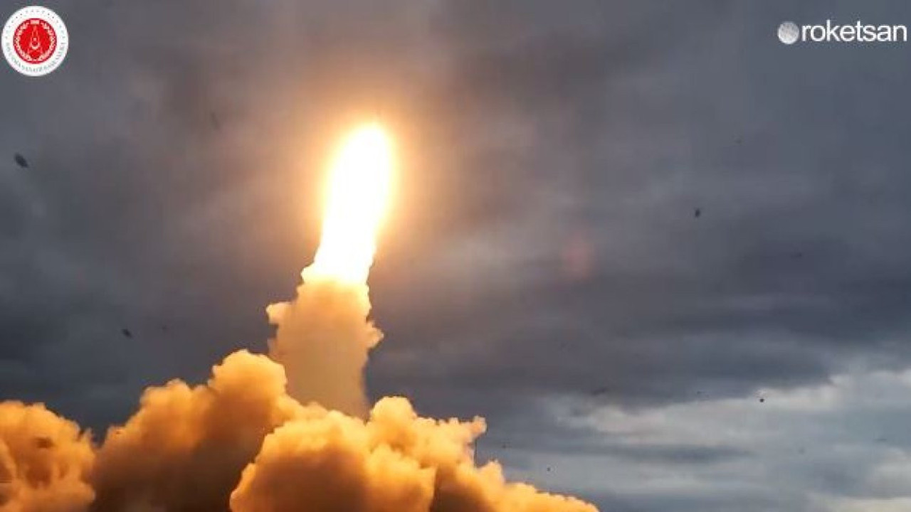 İşte 500 kilometre menzilli Tayfun Füzesinin test görüntüleri