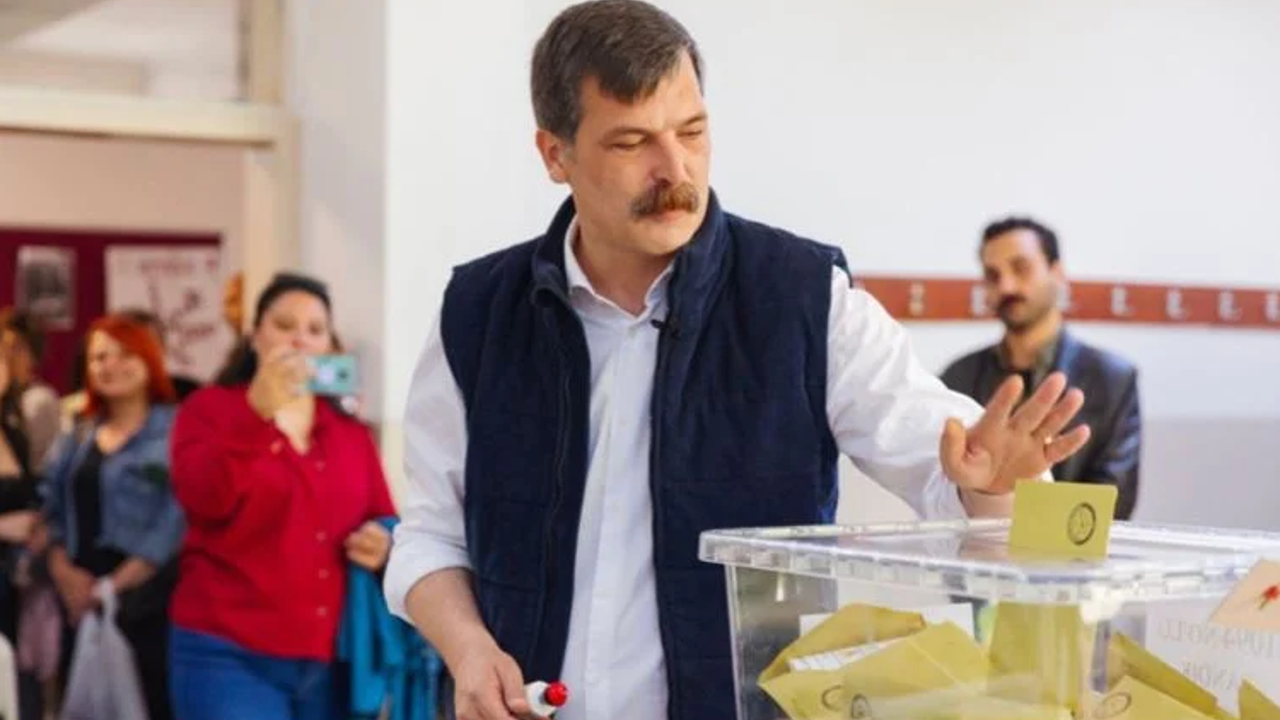 TİP Genel Başkanı Erkan Baş oyunu kullandı