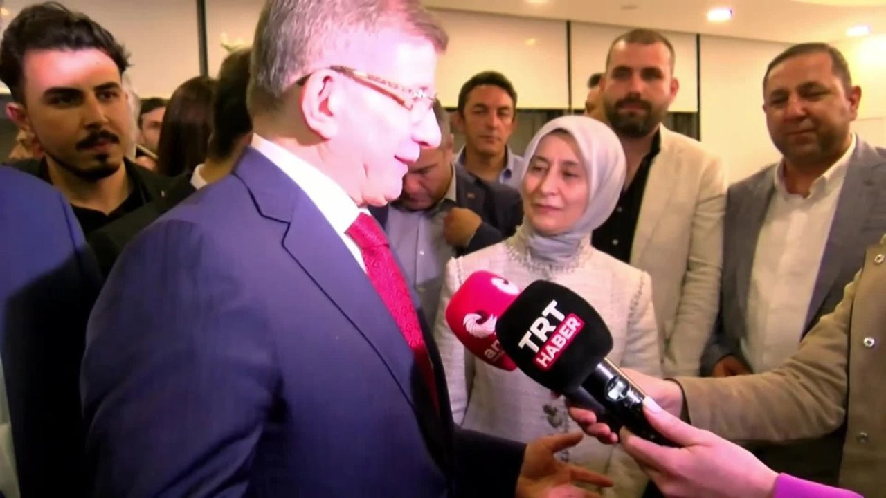 Ahmet Davutoğlu ‘Kendi adayımızın kazanacağına inancımız tamdır’