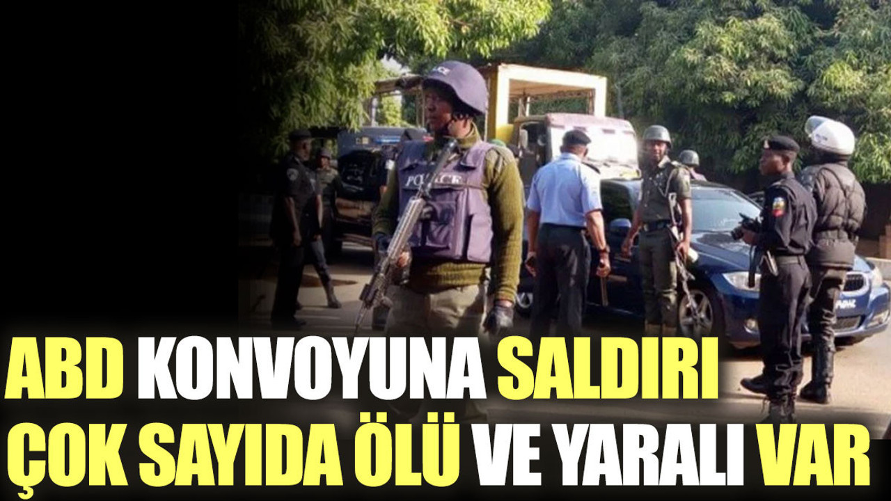 ABD konvoyuna saldırı: Çok sayıda ölü ve yaralı var