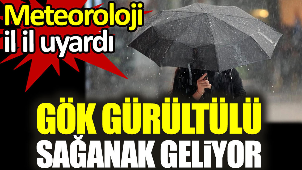 Meteoroloji il il uyardı. Fena geliyor teslim alacak