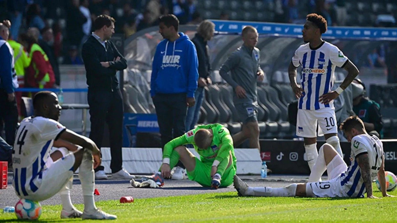 Hertha Berlin küme düştü